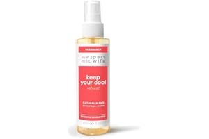 My Expert Midwife Keep Your Cool Spritz - Cooling & Soothing Spray for Pregnancy. No Mess, Refreshing Mist for When Feeling hot, Swollen and Uncomfortable - 150ml
