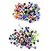 Produktbild zhichengbosi 100 Mix Pack 50pc 14 g Bauchnabelpiercing Ringe und 50pc 14 g Zunge Ring Barbell Kit