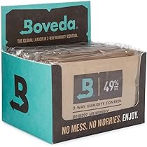 Kit Boveda Pour Instruments En Bois - Contrôle D'humidité 2 Voies, 49% HR, Pour Guitare, Violon, Etc. (avec Sachet)