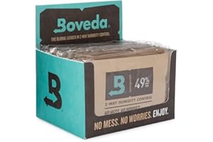 Boveda Dwukierunkowe zestawy kontroli wilgotności o wysokiej chłonności do instrumentów muzycznych o ekstremalnej wilgotności – 12 sztuk – rozmiar 40 – pochłaniacze wilgoci do etui na instrumenty –