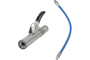 Hyakoz Ingrassatore Manuale, Accoppiatore Ingrassatore Pistola per Grasso G Grasso Pistola Accoppiatore con Tubo da 30 cm per Tutti Pressa per Grasso