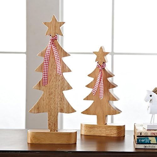 Cunguang The Christmas tree wood ornaments Nordic model room decoration Home Furnishing counter fashion creative arts and crafts furnishings