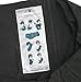 Wallaboo Baby sling Connection, Easy Adjustable and Ergonomic, Newborn and Up, 100% Cotton, Deep Black