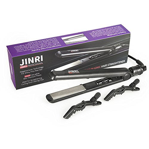 MHD Professional Haarglätter,Glätteisen mit Negative Bügeleisen Technologie für glattere Haare mit 2x Frei Salon Haarklammer - 7