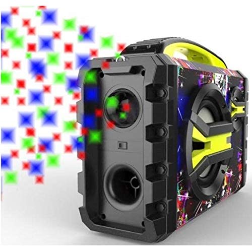 SAKKYO Mini Cadena PORTATIL APM90D XL BATERIA Recargable 50W RMS MICROFONO