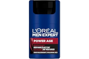‎L'OREAL PARIS L'Oréal Paris Men Expert Power Age Rewitalizujący krem nawilżający 24h, 50 ml