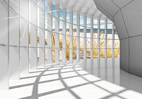 Vlies Fototapete 400×280 cm ! Top – Tapete – Wandbilder XXL – Wandbild – Bild – Fototapeten – Tapeten – Wandtapete – Wand – Architektur Landschaft Meer c-C-0020-a-a - 3