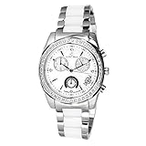 Stella Maris Damen-Armbanduhr Analog Quarz Premium Keramik Diamanten - STM15L1