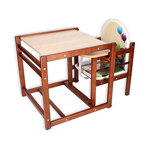 Kinderhochstuhl Kombihochstuhl Babyhochstuhl Hochstuhl Tisch Holz 6 TOP DESIGNS - 8
