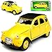 Produktbild Welly Citroen 2cv Gelb 1949-1990 ca 1/43 1/36-1/46 Modell Auto