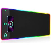 Supporto Per Monitor Con Luci RGB, 4 Porte USB 3.0, Cassetto E Portapenne - Alzaschermo Ergonomico Pieghevole