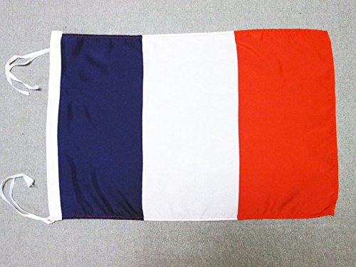 AZ FLAG Drapeau France 45x30cm - PAVILLON français 30 x 45 cm Haute qualité