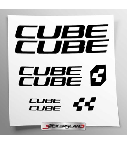 Kit Autocollants VTT Et Casque - Stickers Personnalisables Pour Cadre Vélo Mountain Bike - Noir Mat