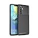 Produktbild CruzerLite Huawei P30 Pro hülle, Carbon Fiber Texture Design Back Cover Ultra fit Anti-Scratch Shock Absorption Protective Cover Schutzhülle für Huawei P30 Pro (Black)