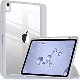 Apple iPad 7. 8. 9. Nesil 10.2" ile uyumlu Kılıf Grafiti Şeffaf Kalem B&ouml;lmeli 2019 2020 2021 Gri