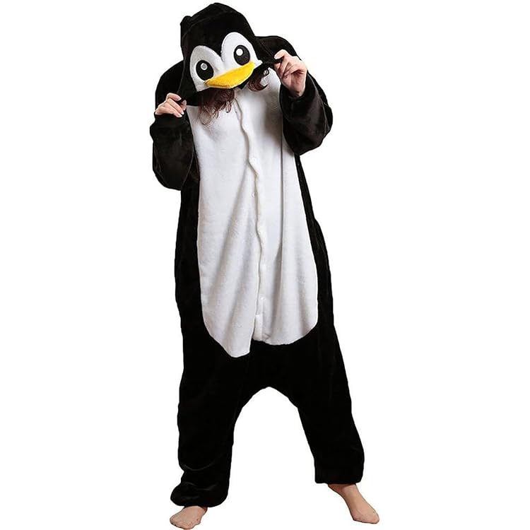 Pigiama Intero Panda Unisex - Costume Animali Per Adulti, Ideale Per Halloween E Carnevale - Foto 11