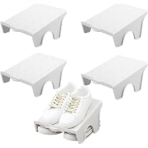 IKEA MURVEL 4er Schuhorganizer Schuhregal Schuhregal Schuhorganizer Grau 14 x 14 x 24 cm Küche, Haushalt & Wohnen