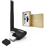 EDUP USB WiFi Adapter 600Mbps 802.11AC Dual Band 2.4G/5G Wireless Network Adapter USB Wi-Fi Dongle with 2DBI Antenna Support Windows XP Win Vista Win 7 Win 8.1 Win 10 Mac OS X 10.7-10.15