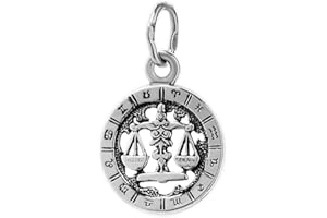 NKlaus 925 Sterlingsilber Kettenanhänger Horoskop Sternzeichen Zodiak