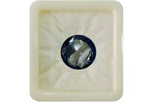 JewelryOnClick Alexandrit 3 CT zur Schmuckherstellung, facettierter, mehrfarbiger, runder Stein