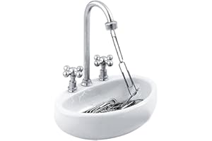 EQLEF®Büro klammern halter, Magnetischer Halter für Büroklammerhalter Spülbeckenform