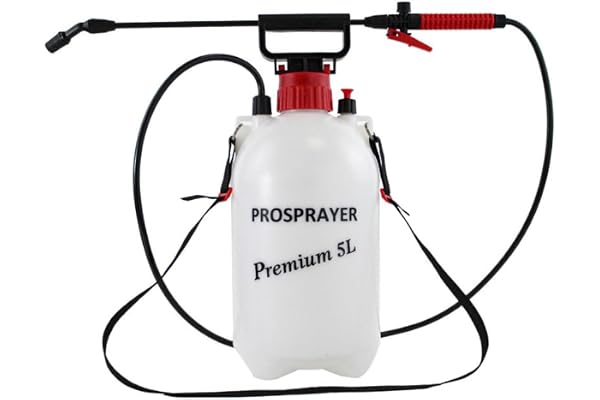 Phoenix Pulvérisateur de Jardin 5L Pulvérisateur à Pression Manuel avec Lance et Sangle, Idéal pour Arrosage, Désherbage, Application d'Herbicides et Insecticides, Pulvérisateur à Main Léger Pratique
