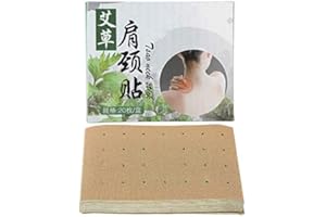 TMISHION 20 Stück Schmerzlinderung Patch, Pain Relief Patch, Wärmepflaster, Schmerzlinderungsaufnäher Moxibustion Aufkleber, Selbsterhitzender natürlicher Wermutaufkleber für Rücken Schulter Nacken