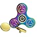 Price comparison product image Hand Spinner Toy, Rainbow Metal High Speed Tri-Spinner Fidget Toy for Stress and Anxiety Relief - EDC Office Toy (A Color Random)