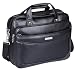 Produktbild Cuero 16 pulgadas Ordenador portátil Maletín,BOSSARON Resistente al agua Bolso de hombro grande Funcional Negocio Manija de la bolsa para computadora portátil de 15.6 pulgadas (Black-AC1)