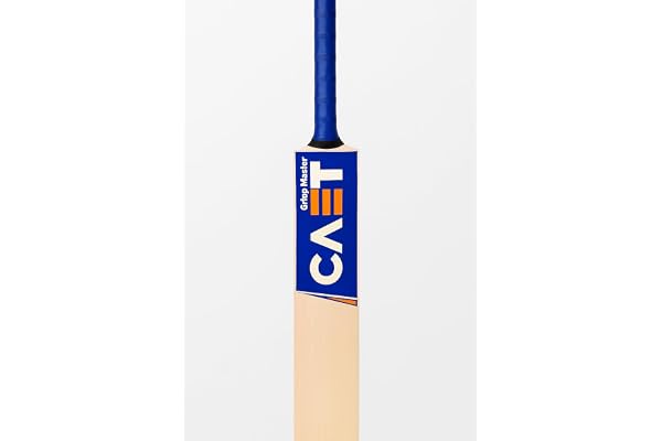 AEM Poplar Willow Light Weight Wooden Cricket Bat Free Cover for Kids Boys & Girls (Size 2 for 3-5 Year)