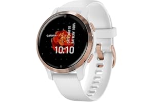 Garmin Venu 2S – schlanke GPS-Fitness-Smartwatch mit ultrascharfem 1,1“ AMOLED-Touchdisplay, Gesundheitsfunktionen, über 25 vorinstallierten Sport-Apps, Music Pay