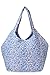 Produktbild Becksöndergaard Shopper Damen Blau Weiß | Geräumige Schultertasche oder Strandtasche Farbe Blue Nights Baumwolle -1801412045-216