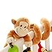 Finer Shop Cute Monkey Babyplay Activity Spiral Bed Stroller Toy Set Hanging Bell Crib Rattle Toy Ornament Hangings
