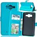 Produktbild Nancen Nokia Microsoft Lumia 950 Lederhülle Neu Style Acht Farbe Weich PU Flip Case Ledertasche / Schutz Etui, Einfach Vintage Kollektion Karten Slot Foto Wallet Hülle Handy Tasche Zubehör