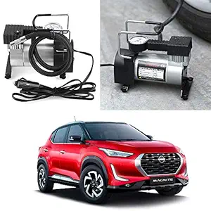 Oshotto 12V Portable Car Electric Inflator Pump Air Compressor 150PSI Electric Tire Tyre Inflator Pump Compatible with Nissan Magnite