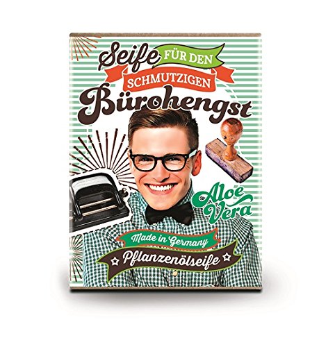 Preisvergleich Produktbild Frech lustige Seife 100g Pflanzenölseife Aloe Vera (Bürohengst)