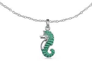 BLING JEWELRY Hawaii Spiaggia Tropicale Vacanza Nautica Vita Marina Fascino Cavalluccio Marino Delfino Vongola Granchio Tartaruga Cavigliera Doppia Catena Caviglia Bracciale Placcato Oro . Argento 925 9, 10 Pollici