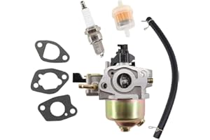 AISEN Vergaser Dichtung Benzinfilter Benzinschlauch Zündkerze für Einhell BMH 33/36, BMH 33 / 60S, BMH 41, BG-MT 3336, GB-BM 90 Bodenhacke Balkenmäher Motorhacke