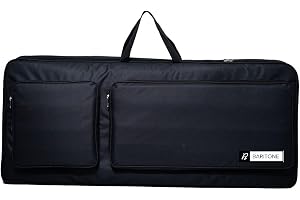 Baritone Case for Yamaha PSR I425, I455, I300, I400, I500, E473 with Two Pockets Padded Keyboard Bag