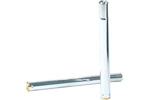 Fohevers 2 Pcs 6 Sections Telescopic Antenna Female Thread Connector for AM/FM Ariels Radio HD DAB Stereo Reception Home Theater Receiver