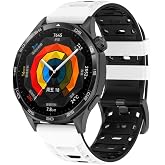 Rongep Huawei ile Uyumlu Mecha Style 22mm Kordon GT6/GT6 Pro/GT5/GT5 Pro/GT4/GT3/GT3 Pro/GT2/GT2 Pro 46mm i&ccedil;in Nefes Alabilen