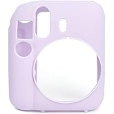 Instax Mini 12 Makine Uyumlu Lila Koruyucu Silikon Kılıf