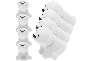 Homoyoyo Eisbär Radiergummis 20 Stück Kreative Tier-Radierer Für Schule Kindergarten Bürobedarf Mit Puzzle-Design Sicher Und Leicht Zu Löschen