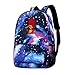 Produktbild Galaxy bedruckte Schultertasche Red Dead Redemption Fashion Casual Star Sky Rucksack für Jungen & Mädchen