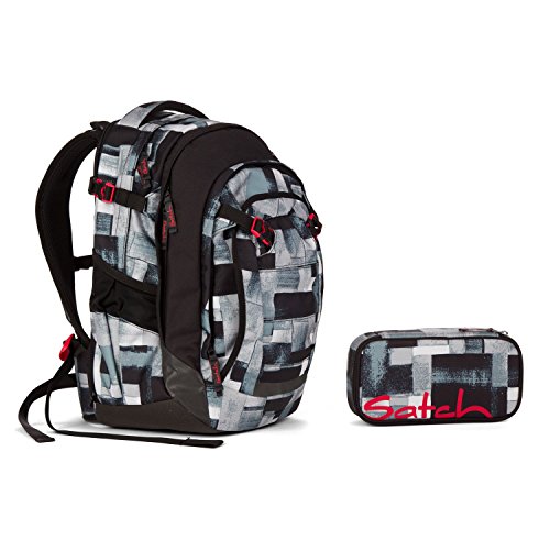 Preisvergleich Produktbild Satch MATCH by Ergobag - 2tlg. Set Schulrucksack - City Fitty