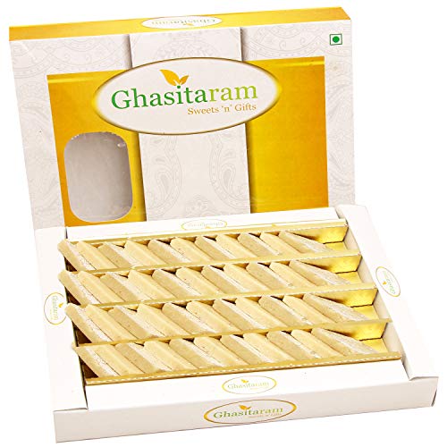 Ghasitaram Gifts Pure Kaju Katlis Box, 400g