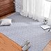 Produktbild Brilliant firm Krabbeldecken Graue Baumwolle geometrische Muster Haushalt Tatami Krabbeln Matten Maschine waschbar waschbar (Color : Gray, Size : 190*190cm)