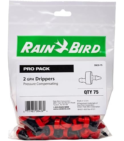 Goutteur autorégulant 8L/h Rain Bird | Arrosage Distribution