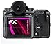 Produktbild atFoliX Fujifilm GFX 50S Glasfolie - 1er Set FX-Hybrid-Glass Elastische 9H Kunststoff Panzerglasfolie - Besser als Echtglas Panzerfolie