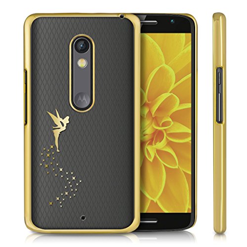 kwmobile Funda para Motorola Moto X Play - Case de s licona TPU - Cover Protector Trasero Claro dise o de Hada Dorado Transparente reviews kwmobile Funda para Motorola Moto X Play - Case de s licona TPU - Cover Protector Trasero Claro dise o de Hada Dorado Transparente